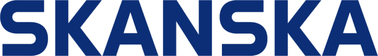 The logo of Skanska